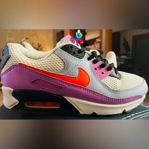 Nike Air Max 90 CW6029-100
Women's Shoes “Carnival”2020
Colorful 6W-4.5Y